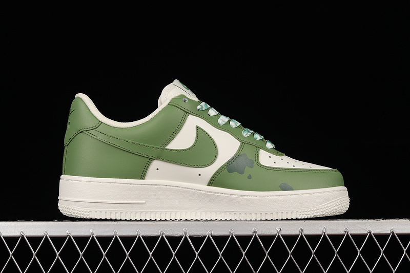 Air Force 1 Low 07 Olive Green/White/Yellow 19