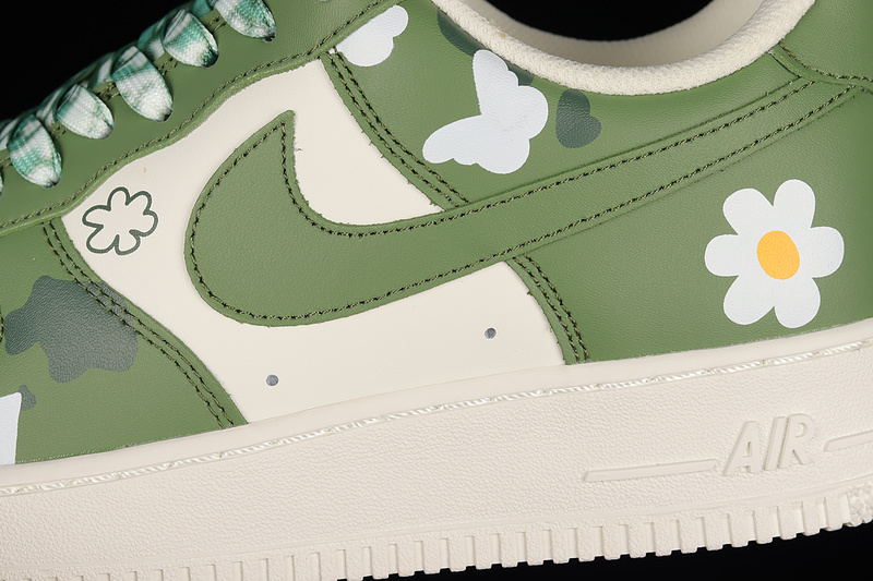 Air Force 1 Low 07 Olive Green/White/Yellow 25