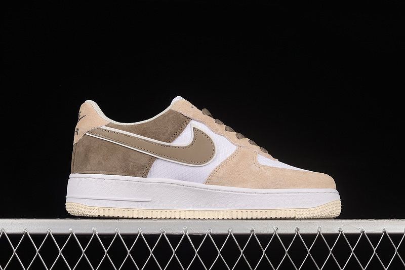 Nike Air Force 1 '07 Low Brown/White/Pink 11