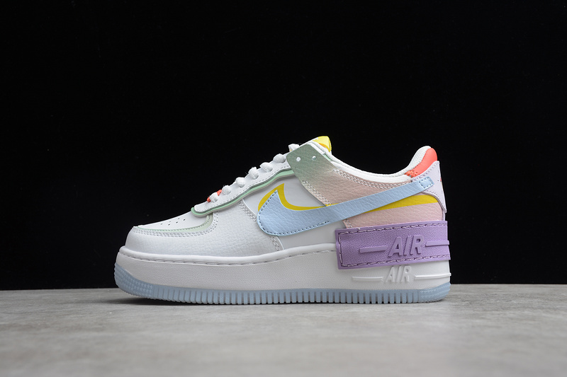 Air Force 1 Shadow White/Hydrogen Blue-Purple 11