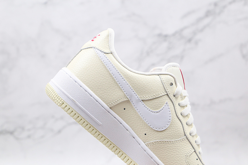 Air Force 1 Low 07 Premium Popcorn Coconut Milk/White/University Red 15