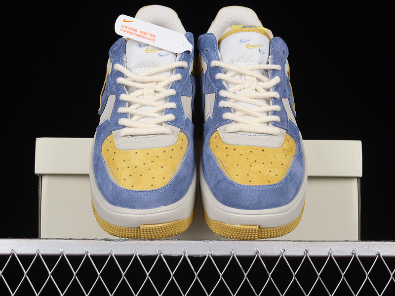 Air Force 1 Fontanka Beach Blue/Yellow/Beige 9