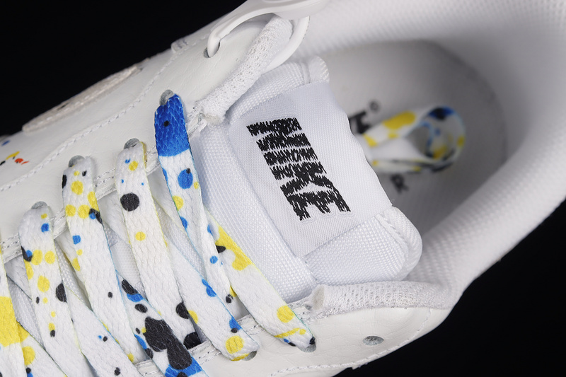 Air Force 1 Low 07 Lv8 Paint Splatter White/White/Sail/White 11