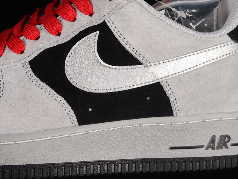 Akira X Air Force 1 Low 07 Light Grey/Black/Red 15