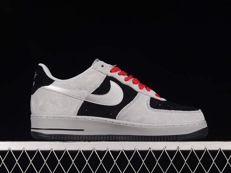 Akira X Air Force 1 Low 07 Light Grey/Black/Red 25