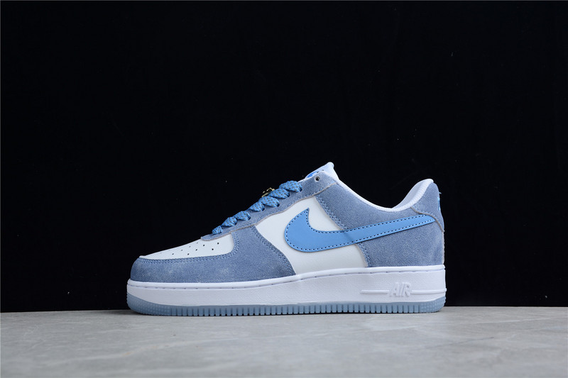 Nike Air Force 1 '07 Low White/Grey/Blue 15