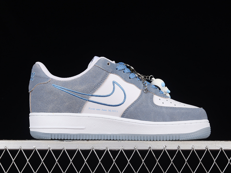 Air Force 1 Low 07 Space Blue/White/Hazy Blue 9