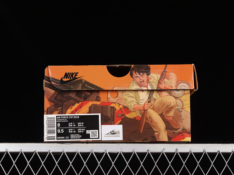 Akira X Air Force 1 Low 07 Brown/Black/Beige 13