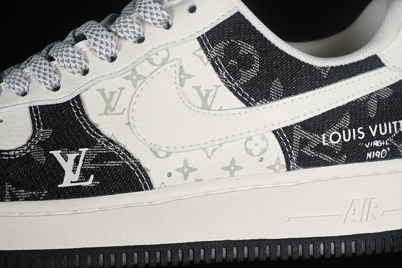 Nike Air Force 1 '07 Low L*V White/Grey/Black 13