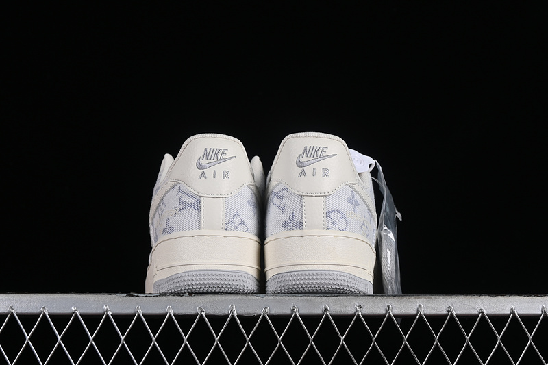 Nike Air Force 1 '07 Low L*V Off White/Blue/Midnight Navy 7