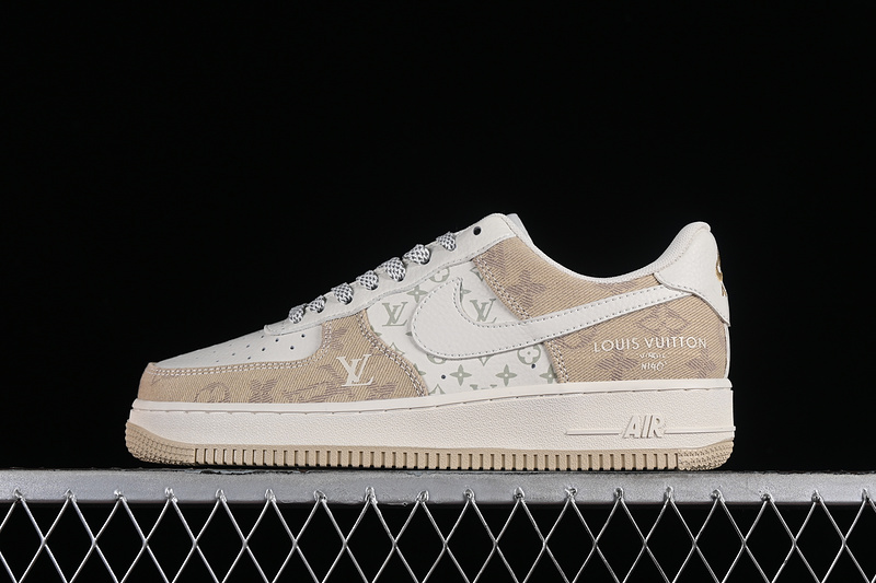 Nike Air Force 1 '07 Low L*V White/Grey/Khaki 15