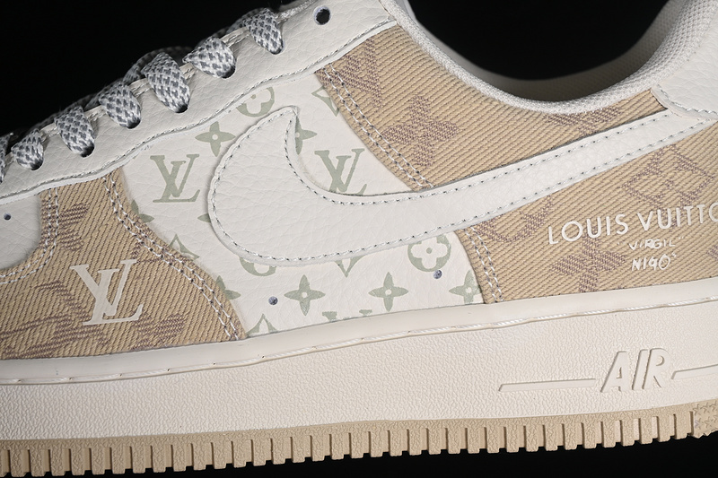 Nike Air Force 1 '07 Low L*V White/Grey/Khaki 23