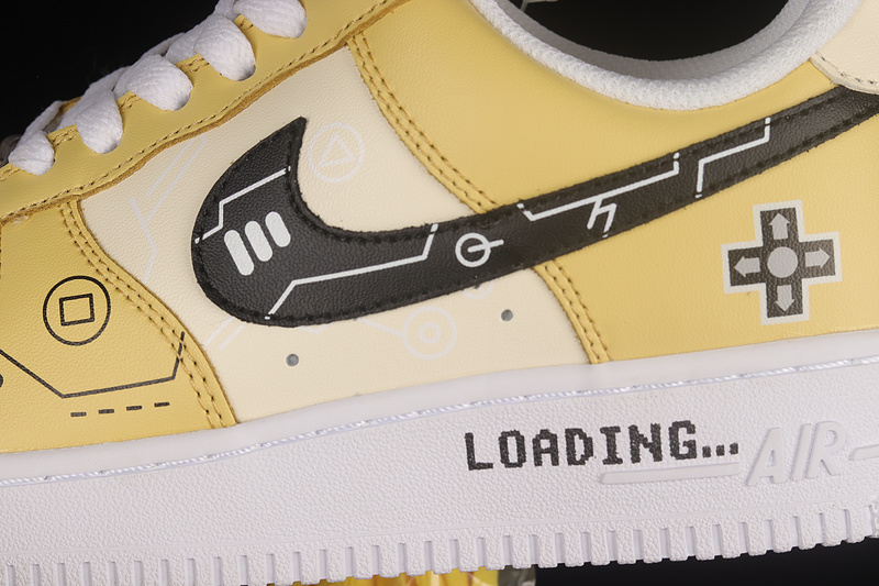 Nike Air Force 1 '07 Low Yellow/White/Beige 23