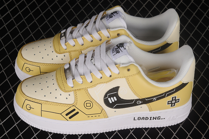 Nike Air Force 1 '07 Low Yellow/White/Beige 29