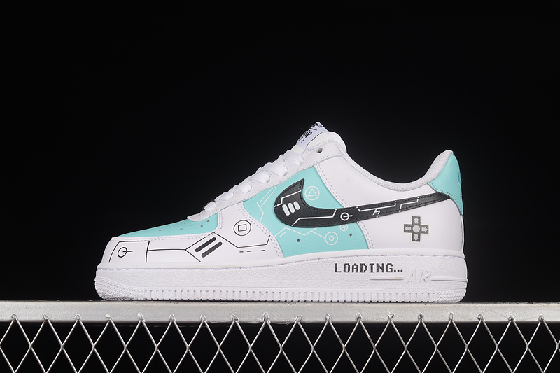 Nike Air Force 1 '07 Low White/Green/Black 5