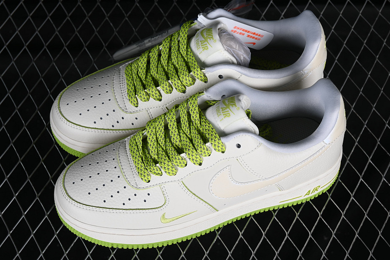 Air Force 1 Low Shiny Green/White 7