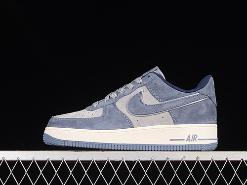 Akira Nike Air Force 1 '07 Low White/Grey/Blue 11