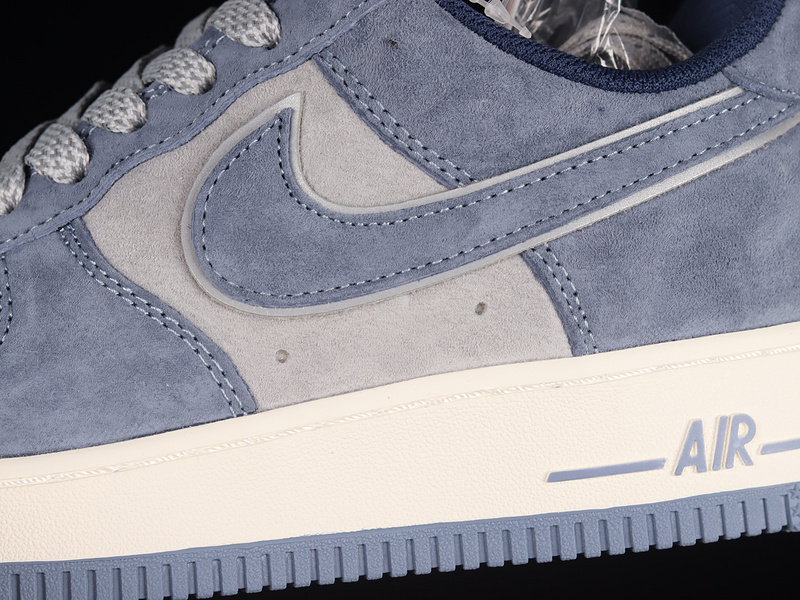 Akira Nike Air Force 1 '07 Low White/Grey/Blue 21