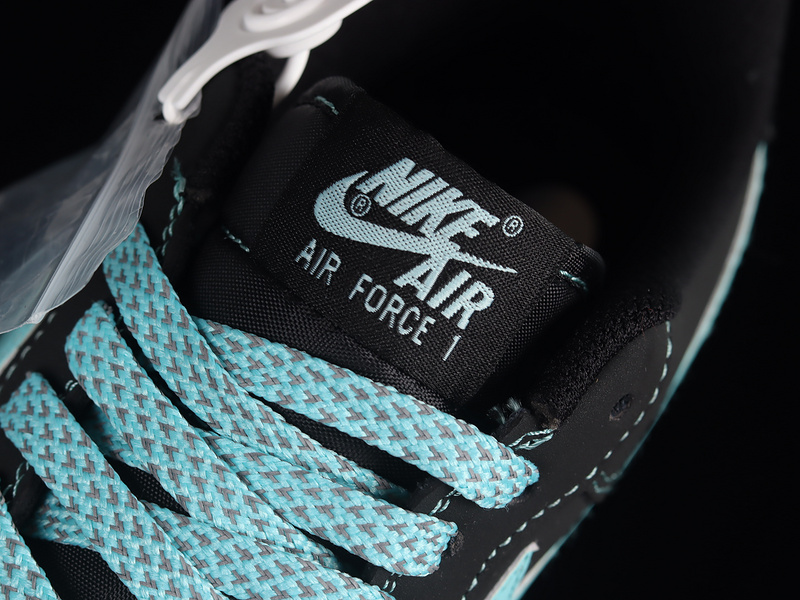 Nike Air Force 1 '07 Low Black/Blue 3