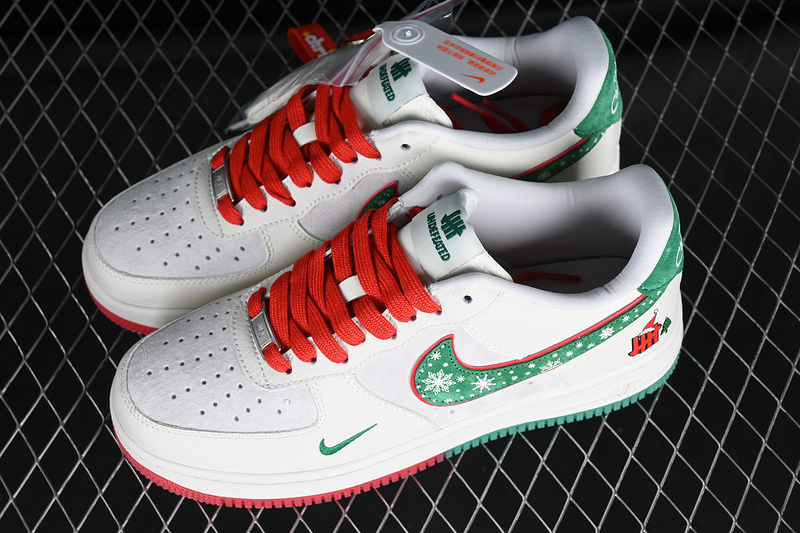 Nike Air Force 1 '07 Low Un White/Green/Red 5