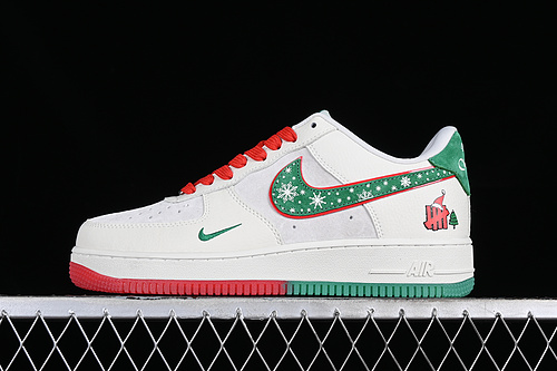 Nike Air Force 1 '07 Low Un White/Green/Red 7