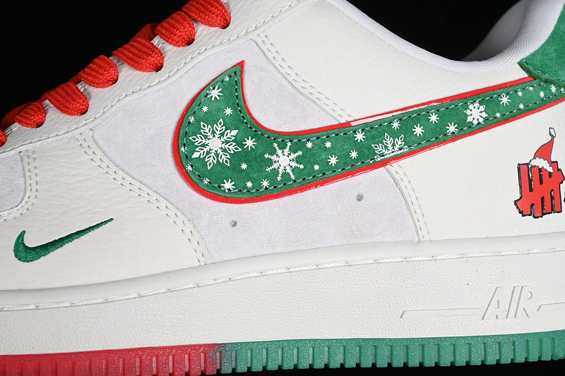 Nike Air Force 1 '07 Low Un White/Green/Red 9