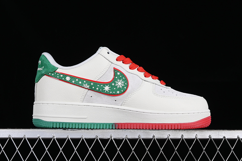 Nike Air Force 1 '07 Low Un White/Green/Red 23