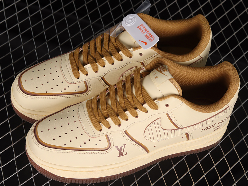 L*V X Air Force 1 Low 07 Light Khaki/Brown 7