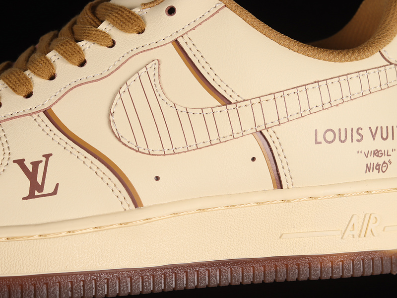 L*V X Air Force 1 Low 07 Light Khaki/Brown 29