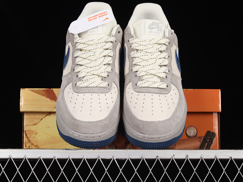 Akira X Air Force 1 Low 07 Light Grey/Beige/Blue 19