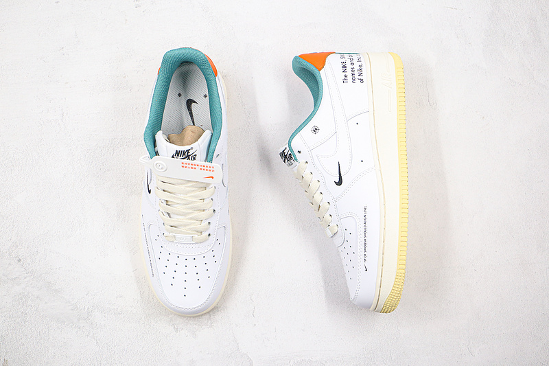 Air Force 1 Low 07 Starfish White/White/Sail/Starfish 9