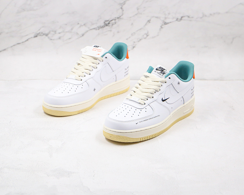 Air Force 1 Low 07 Starfish White/White/Sail/Starfish 11