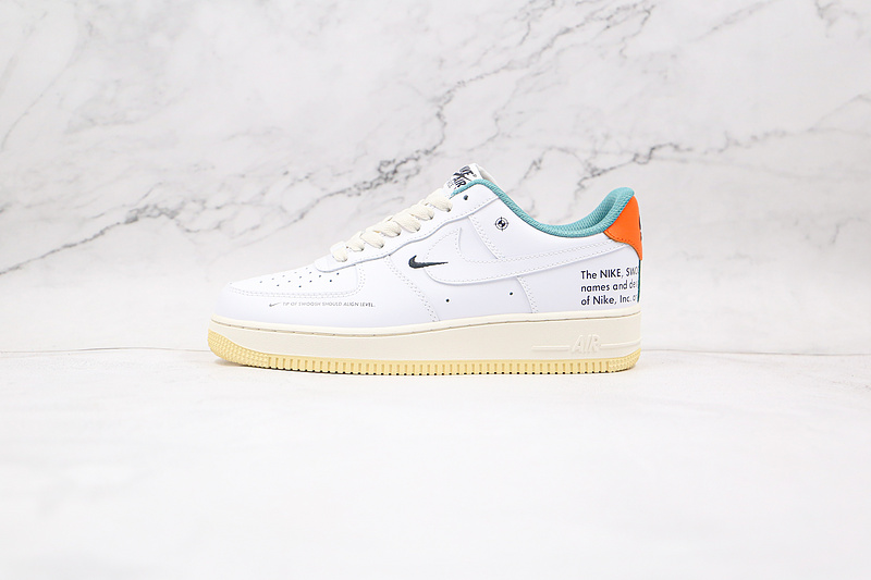 Air Force 1 Low 07 Starfish White/White/Sail/Starfish 13