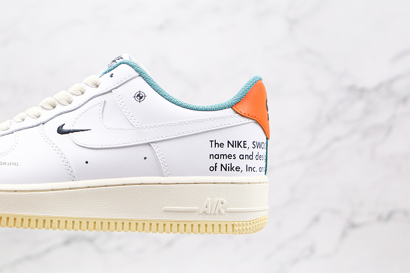 Air Force 1 Low 07 Starfish White/White/Sail/Starfish 17