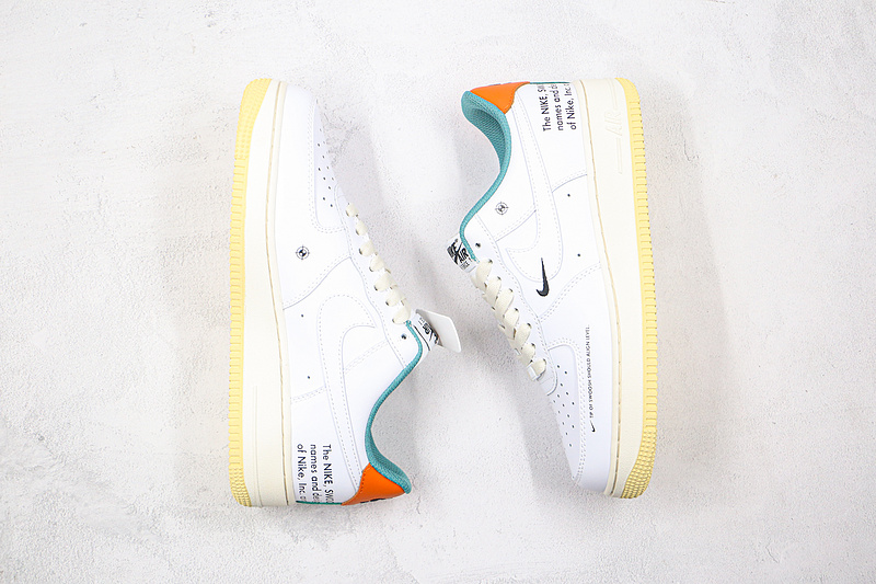 Air Force 1 Low 07 Starfish White/White/Sail/Starfish 19