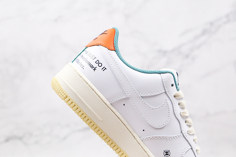 Air Force 1 Low 07 Starfish White/White/Sail/Starfish 21