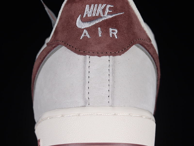 Akira Nike Air Force 1 '07 Low White/Grey/Red/Brown 7