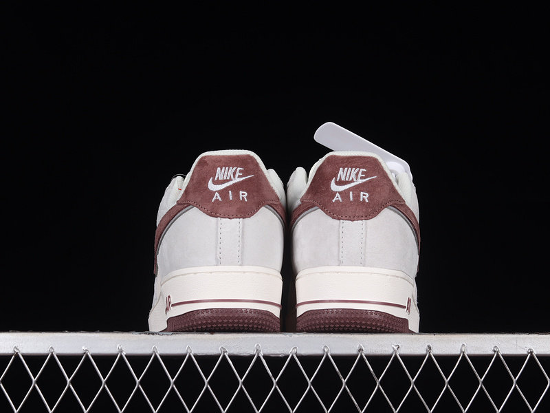 Akira Nike Air Force 1 '07 Low White/Grey/Red/Brown 17