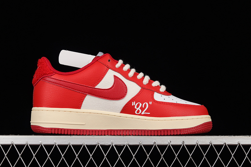 Air Force 1 Low 07 Lv8 White/White/Gym Red 11