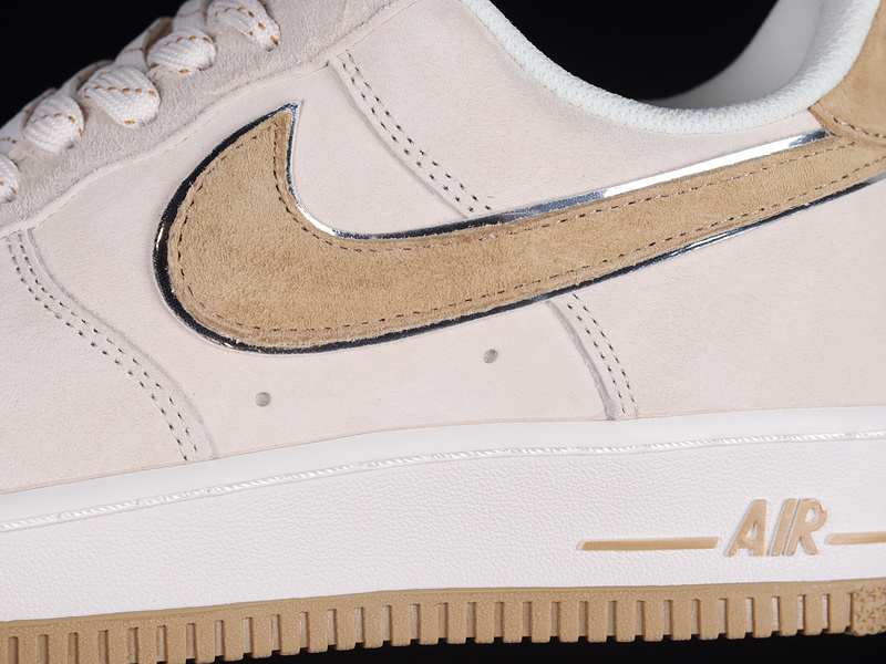 Akira X Air Force 1 Low 07 Light Khaki/Silver/White 15