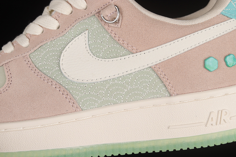 Nike Air Force 1 '07 Low Pink/White/Mint Green 5