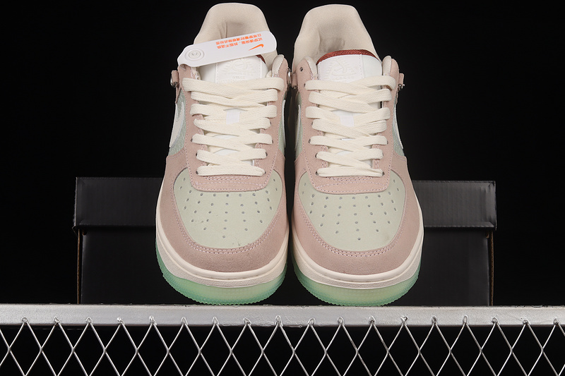 Nike Air Force 1 '07 Low Pink/White/Mint Green 9