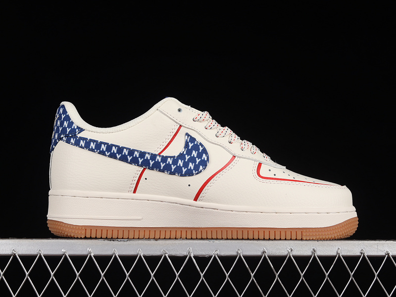 M*L*B X Air Force 1 Low 07 White/Blue/Red 27