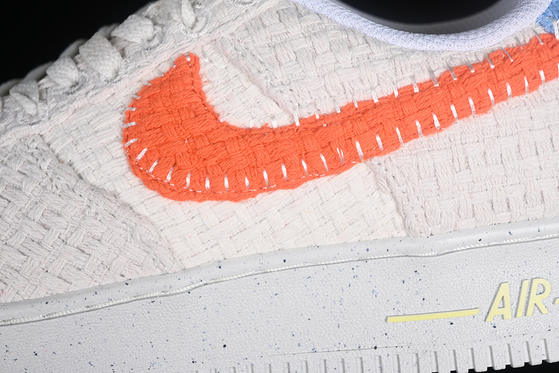 Nike Air Force 1 '07 Low White/Orange/Blue 31