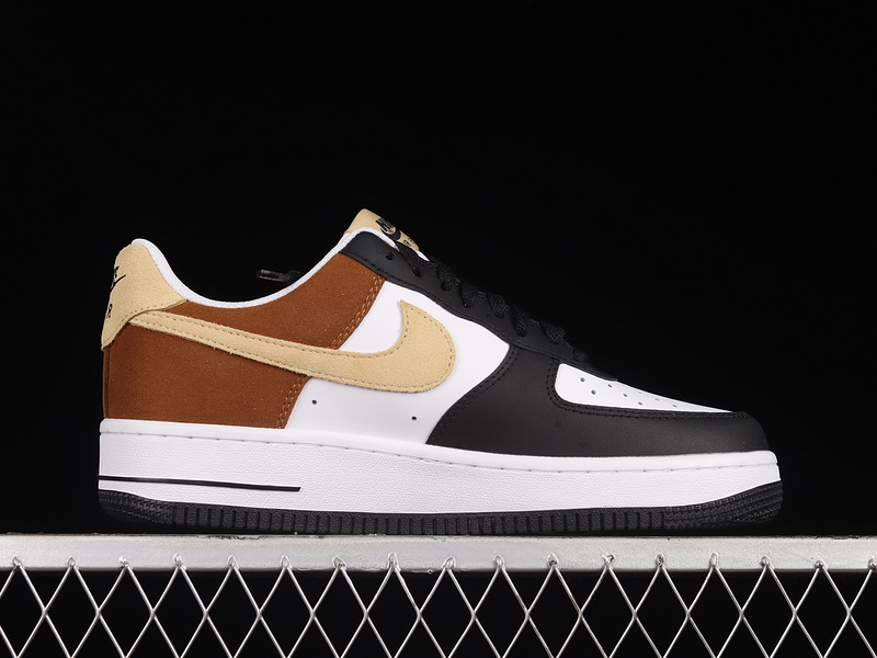 Air Force 1 Low 07 White/Brown/Black-Light Khaki 15