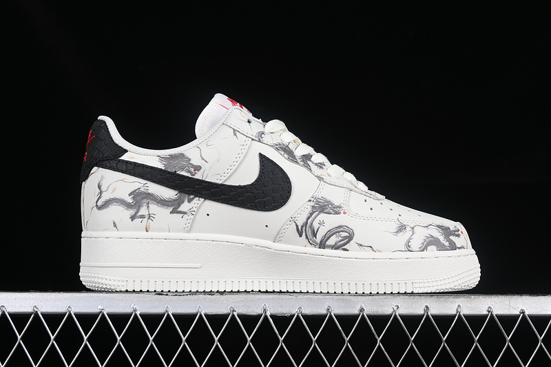 Nike Air Force 1 '07 Low Grey/White/Black 3