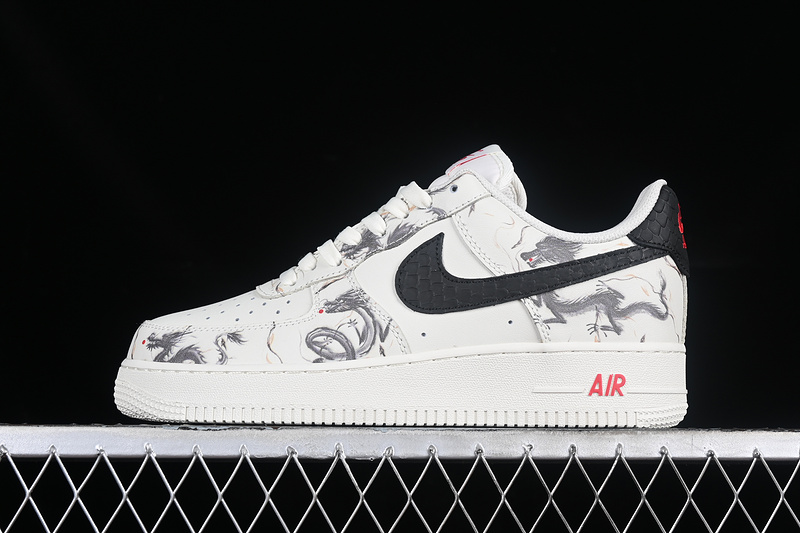 Nike Air Force 1 '07 Low Grey/White/Black 5