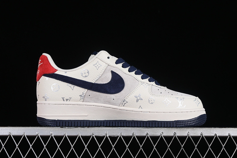 Nike Air Force 1 '07 Low L*V Off White/Blue/Grey 7