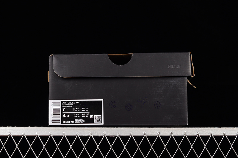 Air Force 1 Low 07 Camcorder Black/Grey-White 7