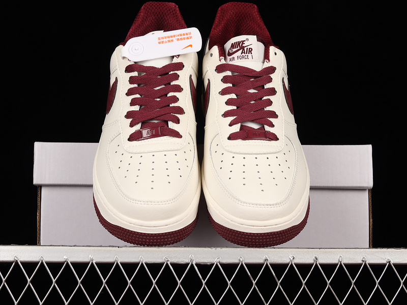 Air Force 1 Low 07 Beige/Burgundy/Beige 15